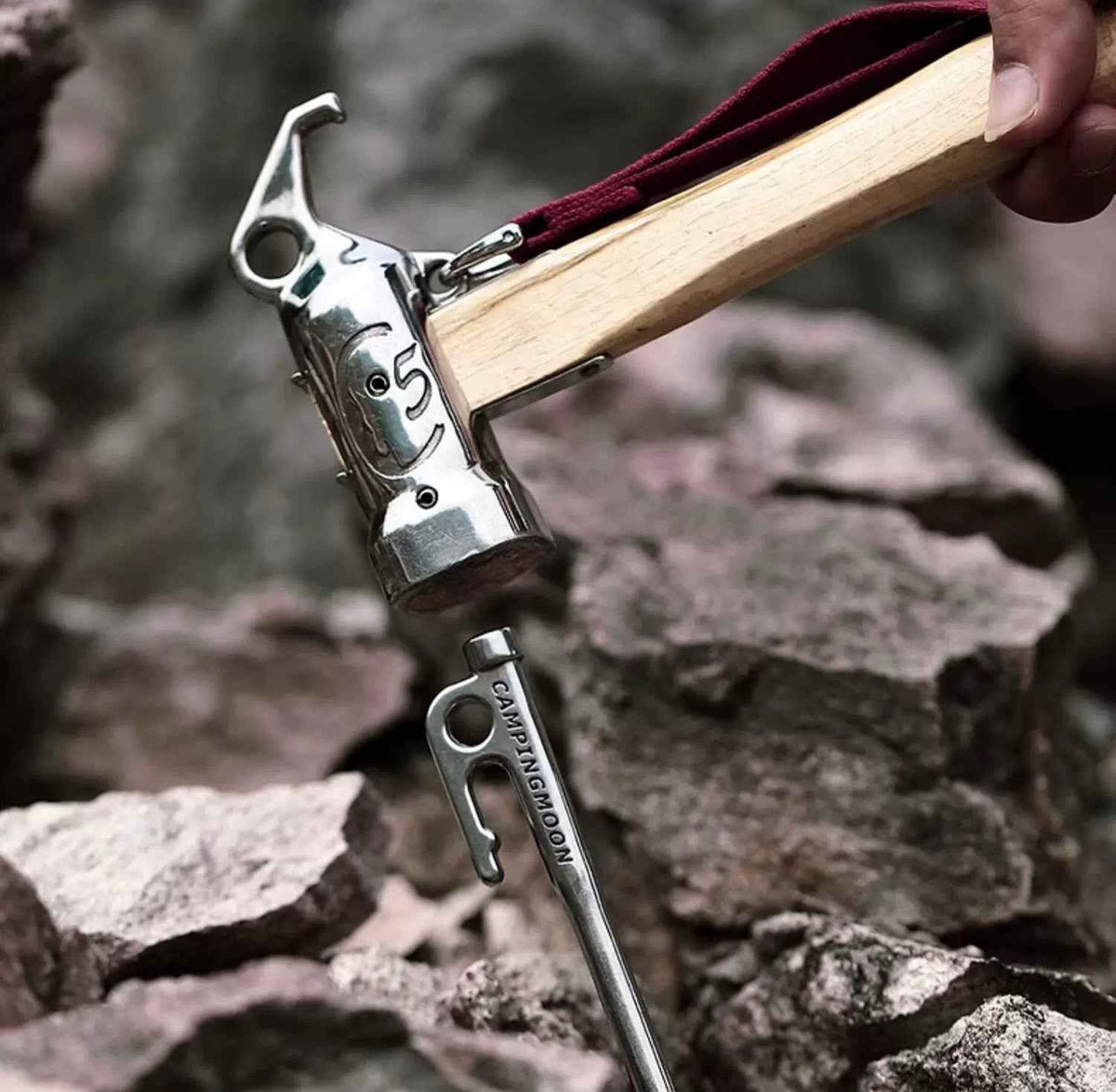 Forged Camp Pegs - 26cm (8pcs) for Ultimate Outdoor Stability
