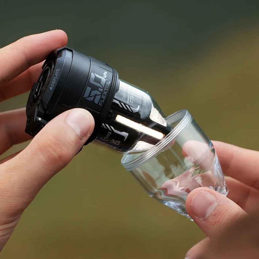 High Speed Rechargeable Air Pump - 2-in-1 Design for Effortless Inflation