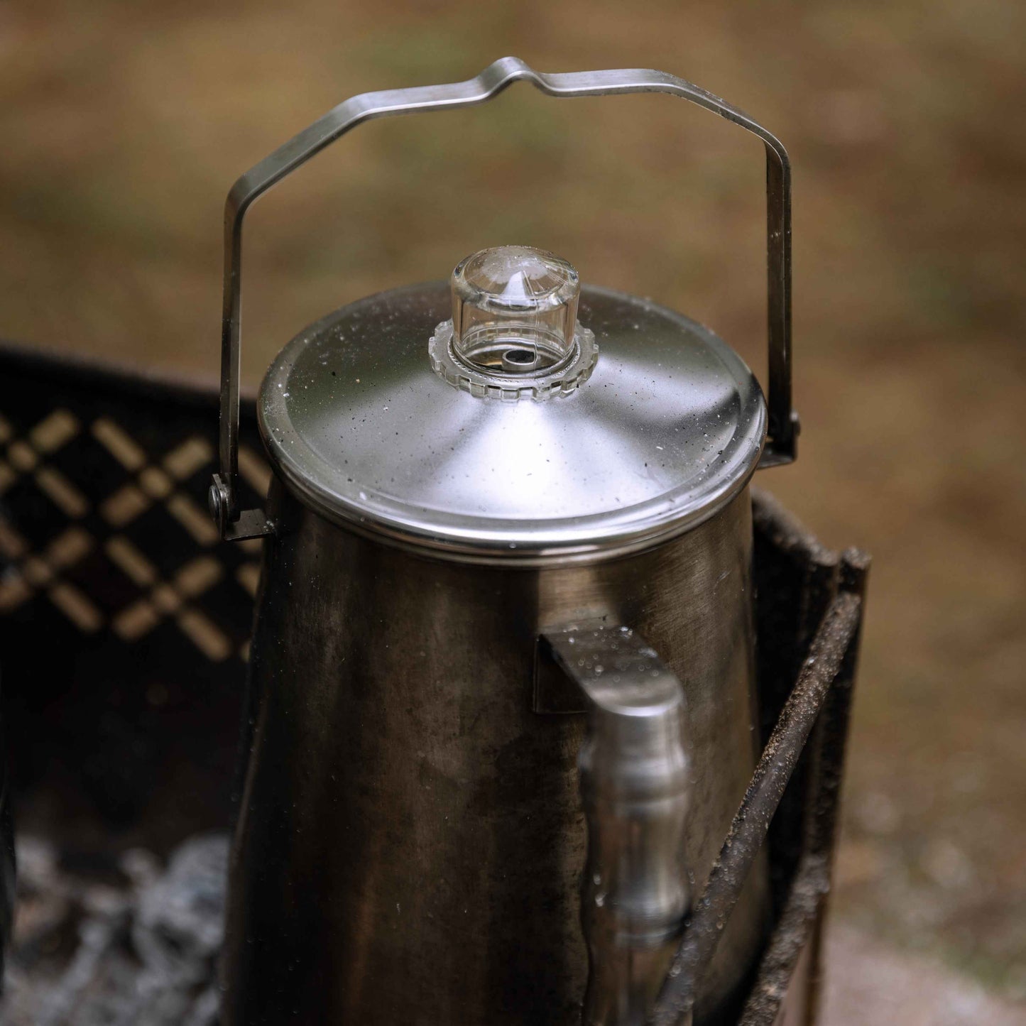 Stainless Steel Camping Coffee Pot
