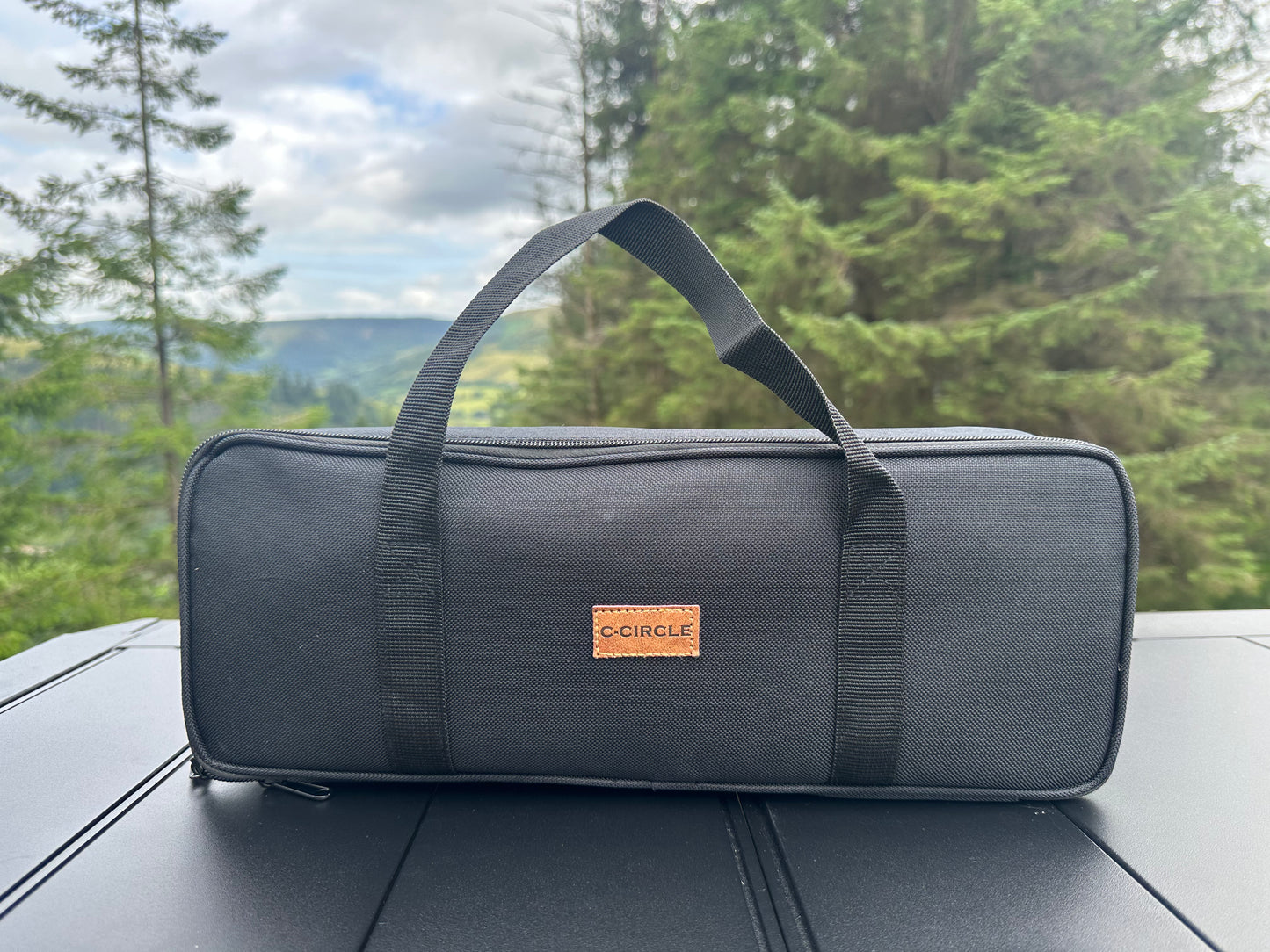 Gray duffel bag storage bag for Nomadia CampStation Water Dispenser - camping gear - outdoor equipment - uk camping