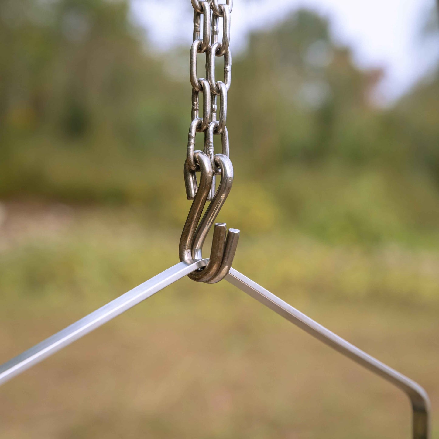 Stainless Steel Quadripod for Camping: Durable and Versatile Outdoor Support