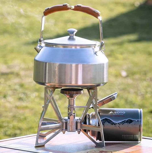 TurboHeat Camping Stove - Lightweight Folding Design for Effortless Outdoor Cooking