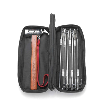 Black Tactical Bag - Double Layer Versatile Handy Tool Bag for Outdoor Adventures