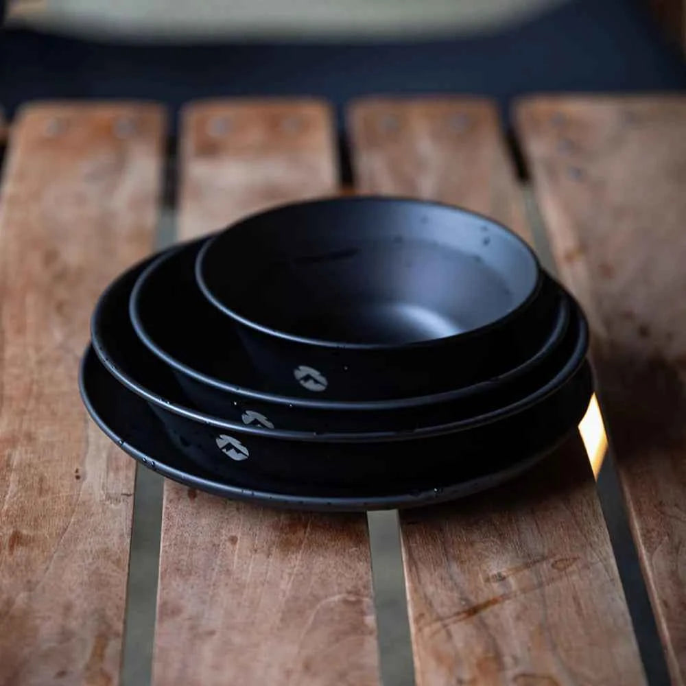 Camping Dish Plate Set - Essential Camping Dish Set for Outdoor Adventures