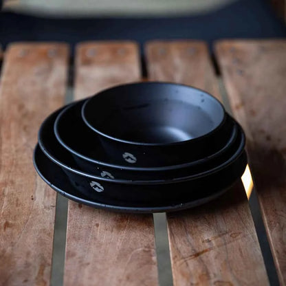 Camping Dish Plate Set - Essential Camping Dish Set for Outdoor Adventures