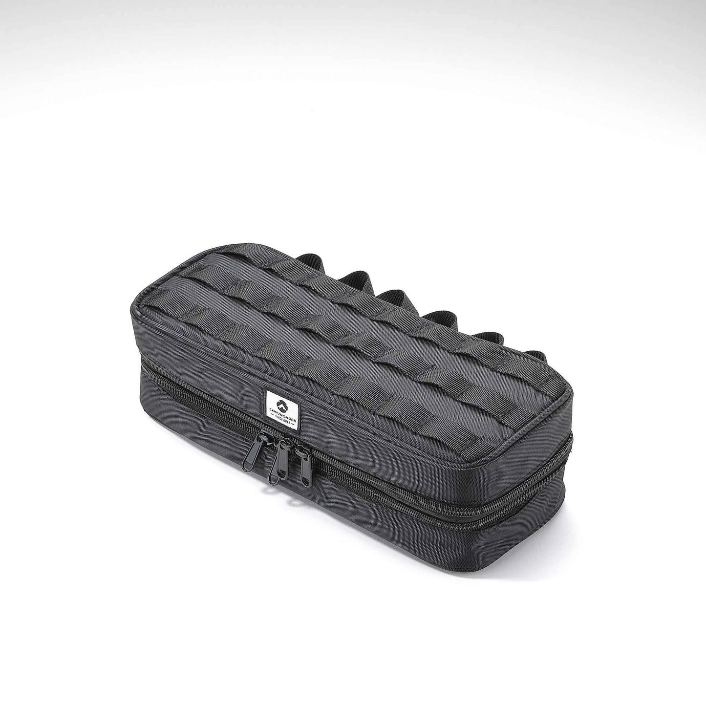 Black Tactical Bag - Double Layer Versatile Handy Tool Bag for Outdoor Adventures