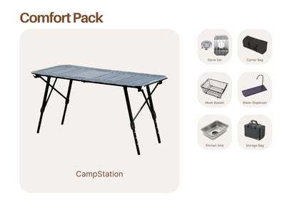 CampStation Modular System - Easy Setup for a Durable Cookstation Anywhere