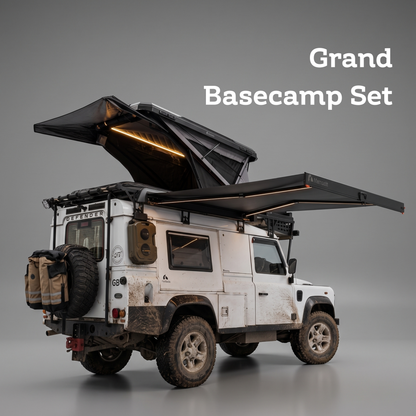 EYRIE Rooftop Tent + GLIDE Side Awning