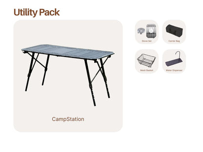 CampStation Modular System - Easy Setup for a Durable Cookstation Anywhere