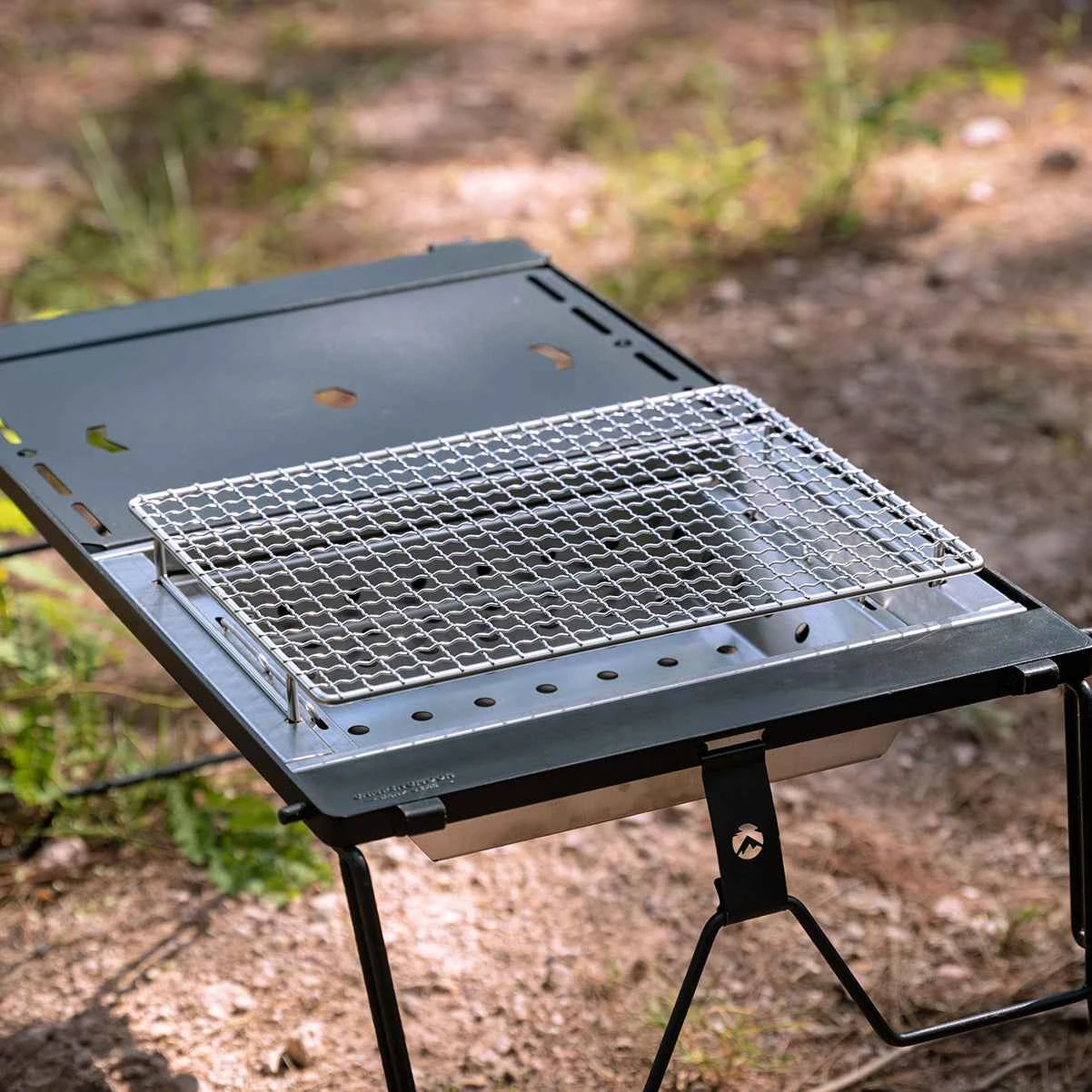 Charcoal Grill for Camping Table – One Unit for Modular Camping Tables