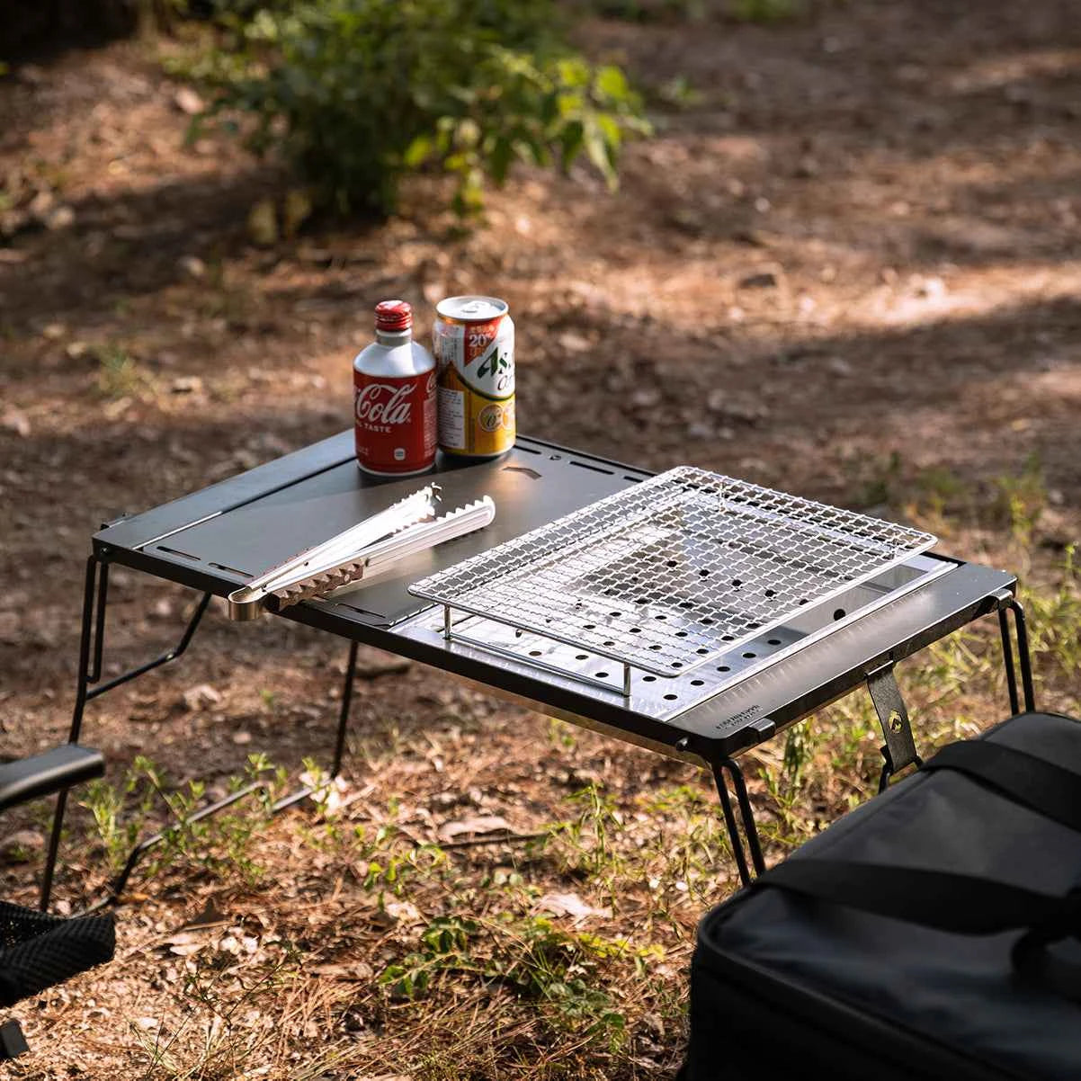 Charcoal Grill for Camping Table – One Unit for Modular Camping Tables