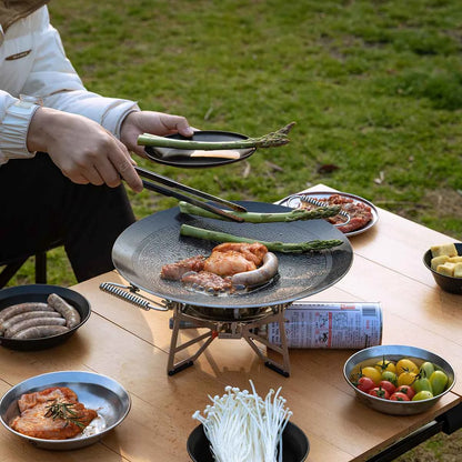 Premium Grill Pan for Camping and Outdoor Cooking