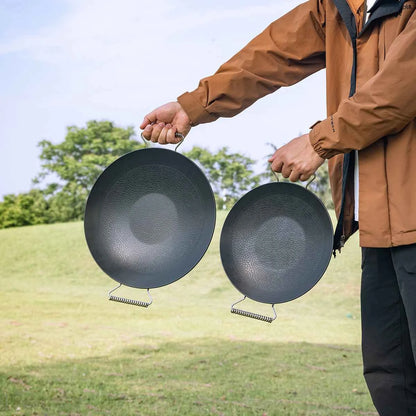 Premium Grill Pan for Camping and Outdoor Cooking