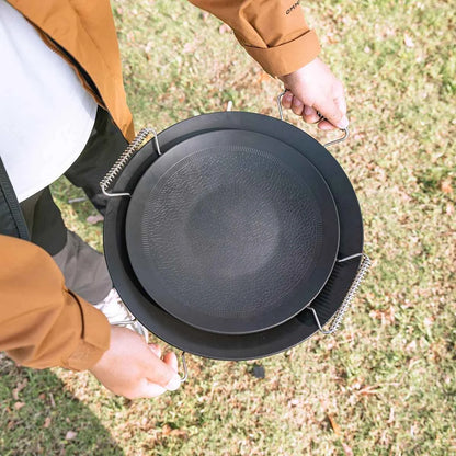 Premium Grill Pan for Camping and Outdoor Cooking