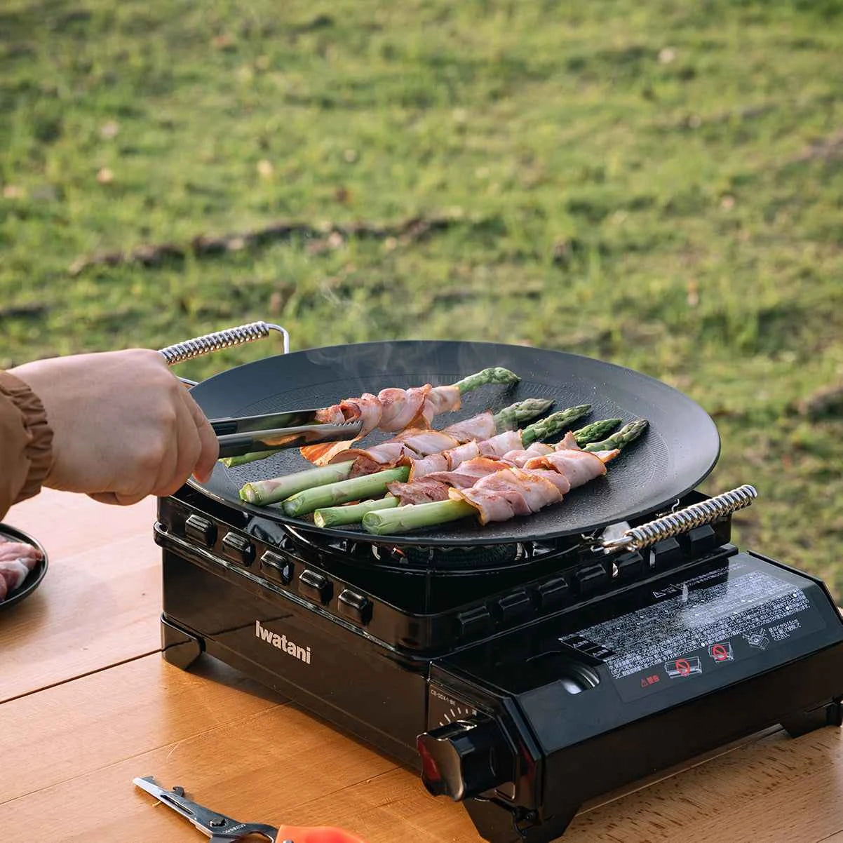 Premium Grill Pan for Camping and Outdoor Cooking
