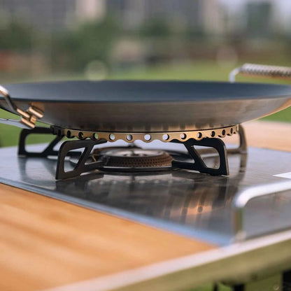 Premium Grill Pan for Camping and Outdoor Cooking