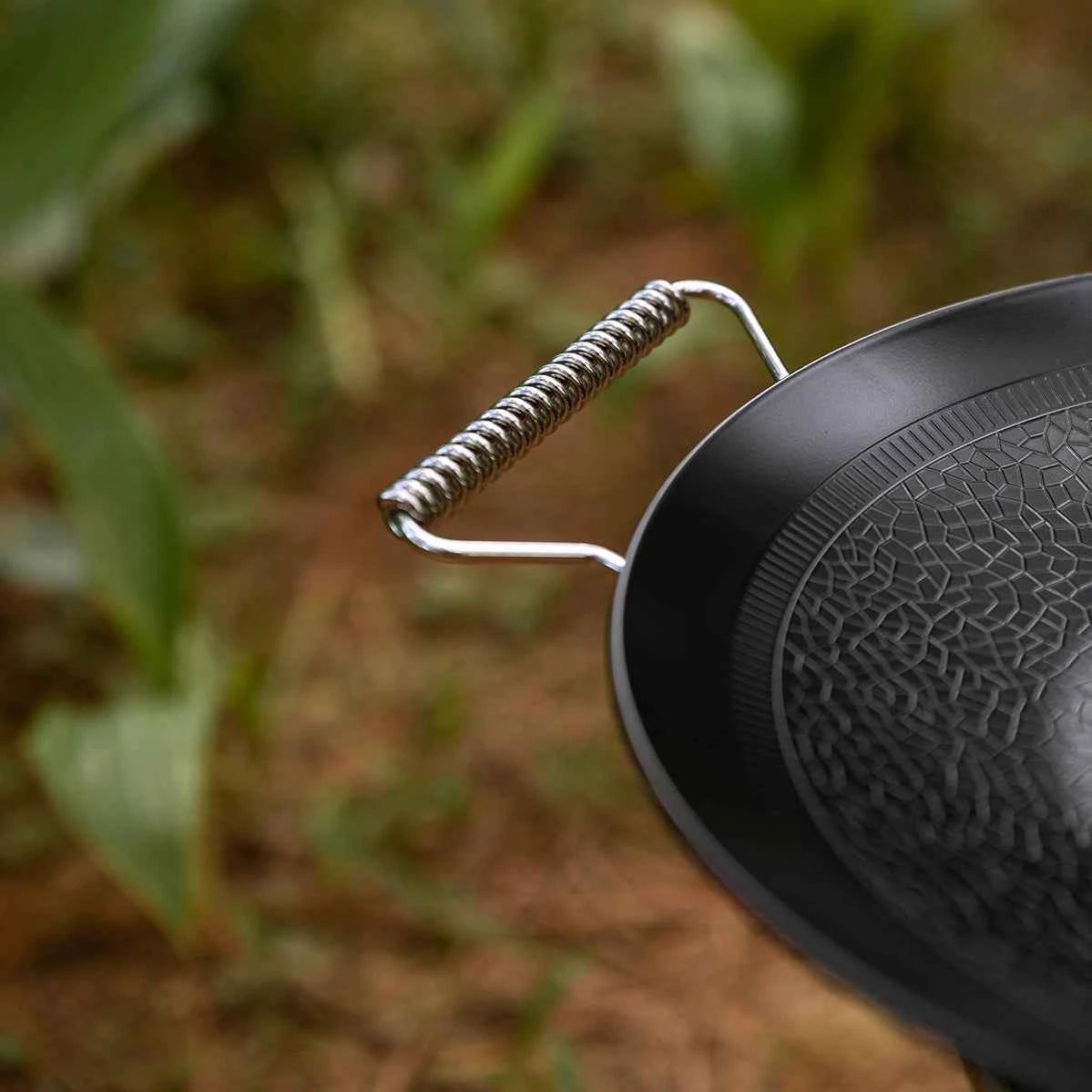 Premium Grill Pan for Camping and Outdoor Cooking