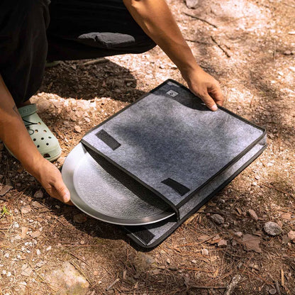 Premium Grill Pan for Camping and Outdoor Cooking