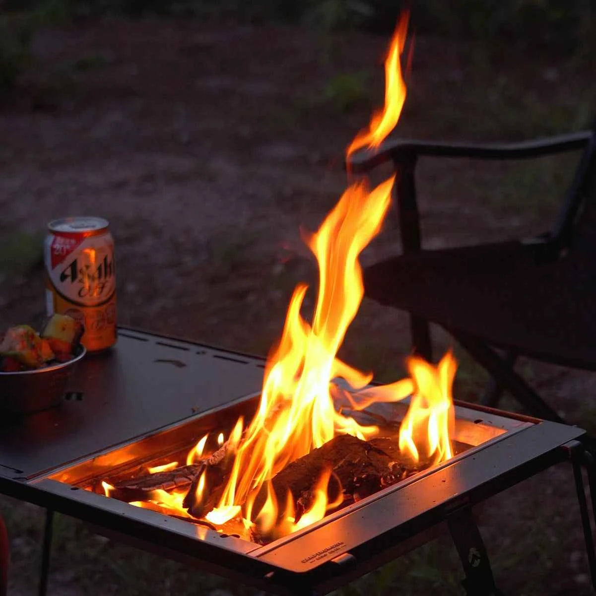 Charcoal Grill for Camping Table – One Unit for Modular Camping Tables