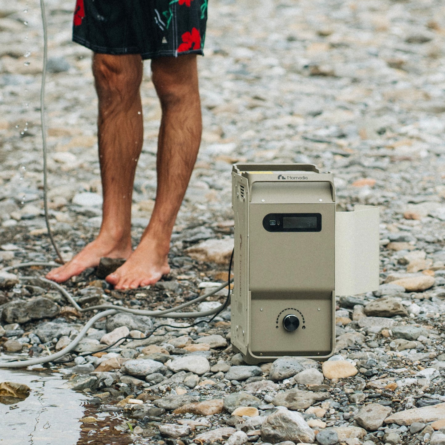 ThermoFlow Portable Camping Shower | Instant Heat