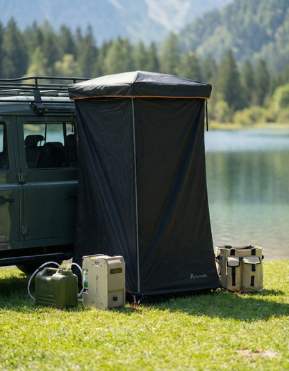 ThermoFlow Shower + Carrier Bag + Shower Tent