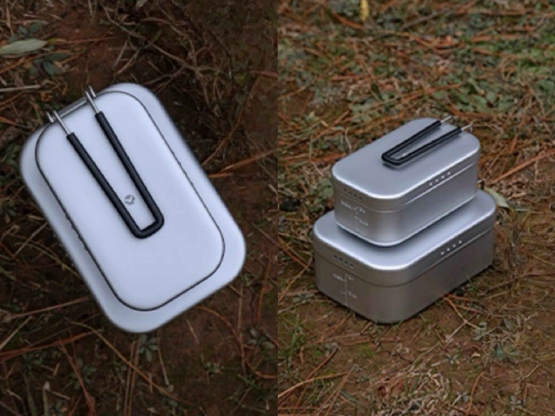 Outdoor Aluminium Lunch Box for Adventurers and Foodies - Perfect for On-the-Go Meals