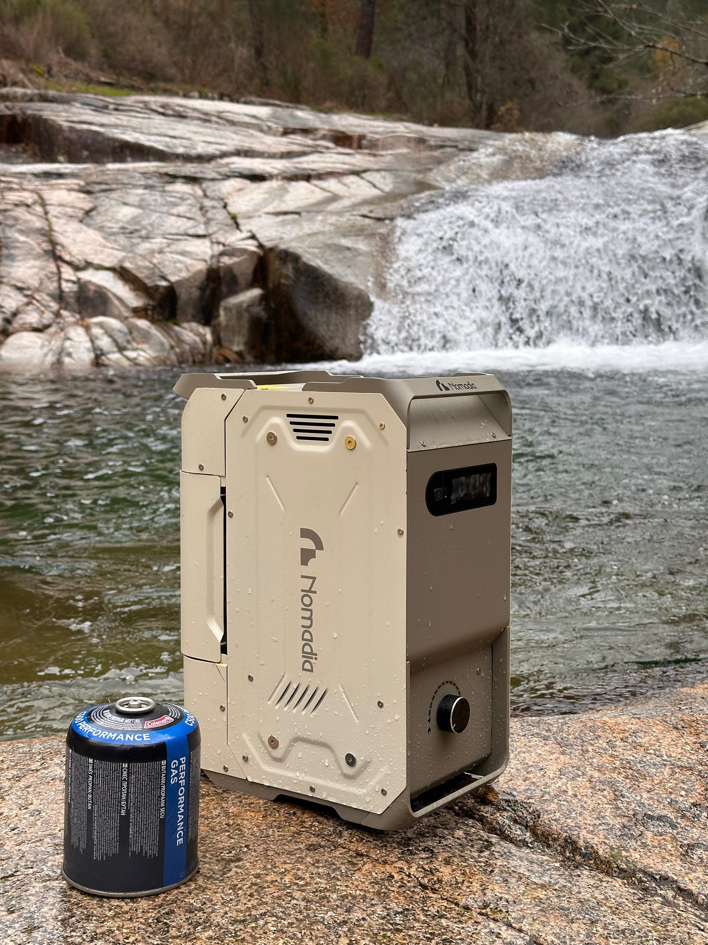 ThermoFlow Portable Camping Shower | Instant Heat