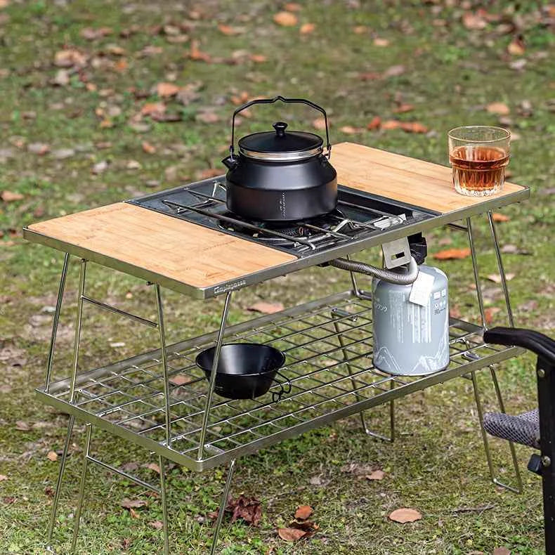 Black Outdoor Kettle 1L for Camping