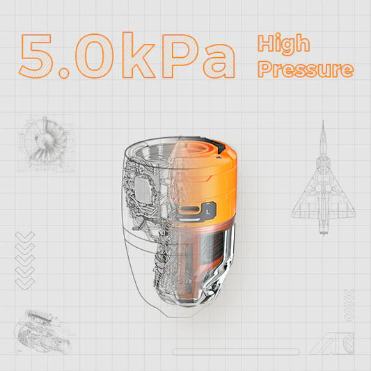 Nomadia Accessory High Speed 2-in-1 Rechargeable Air Pump with 5.0kPa High Pressure - powerful air pump -camping gear