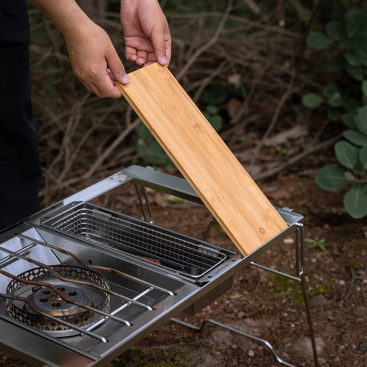 Nomadia CampStation Bamboo Chopping Board - Eco-Friendly Modular Kitchen Essential