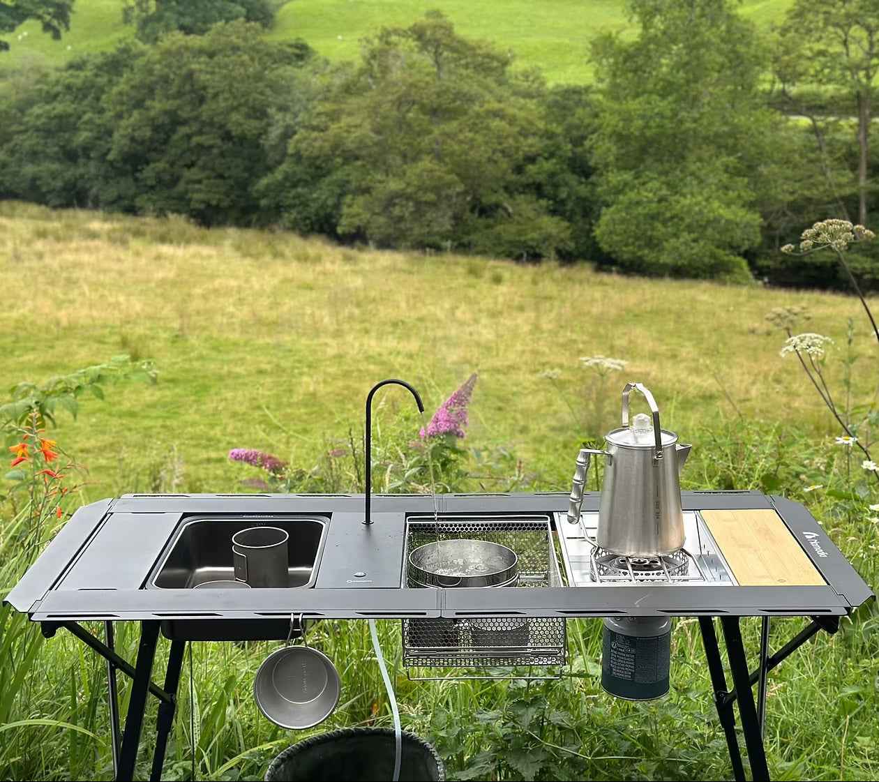 CampStation Modular System - Easy Setup for a Durable Cookstation Anywhere