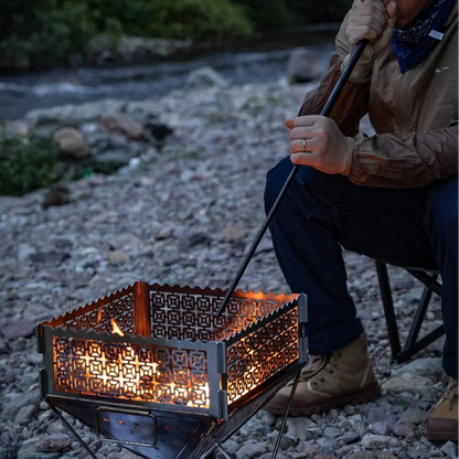 Portable Fire Blowing Stick for Efficient Fire Starting and Camping Adventures
