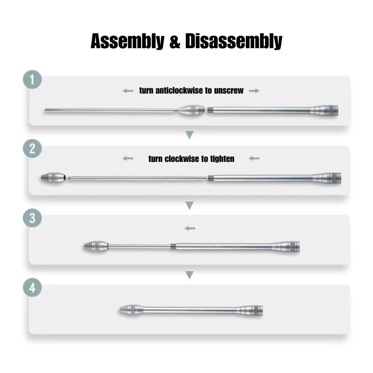 Portable Fire Blowing Stick for Efficient Fire Starting and Camping Adventures