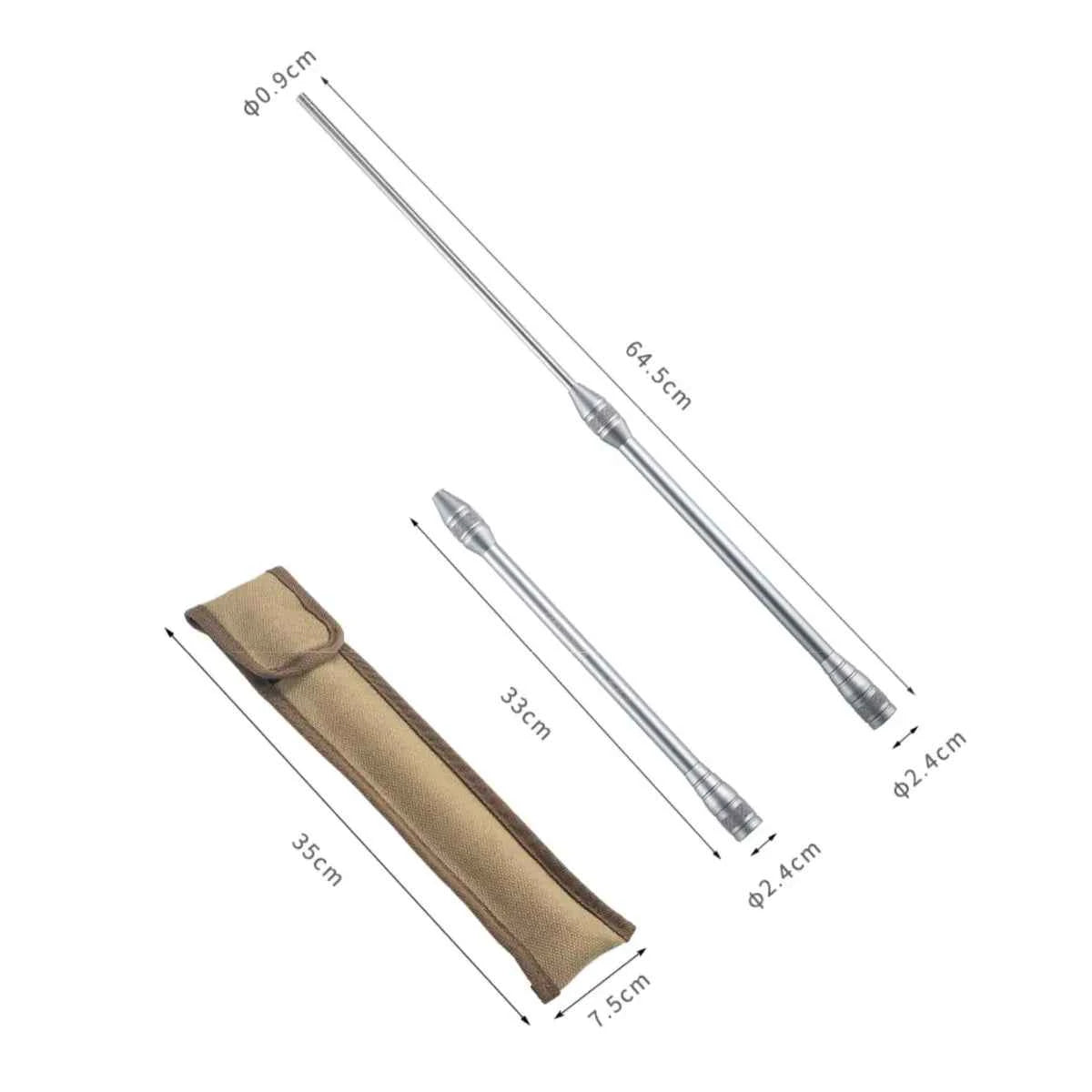 Portable Fire Blowing Stick for Efficient Fire Starting and Camping Adventures