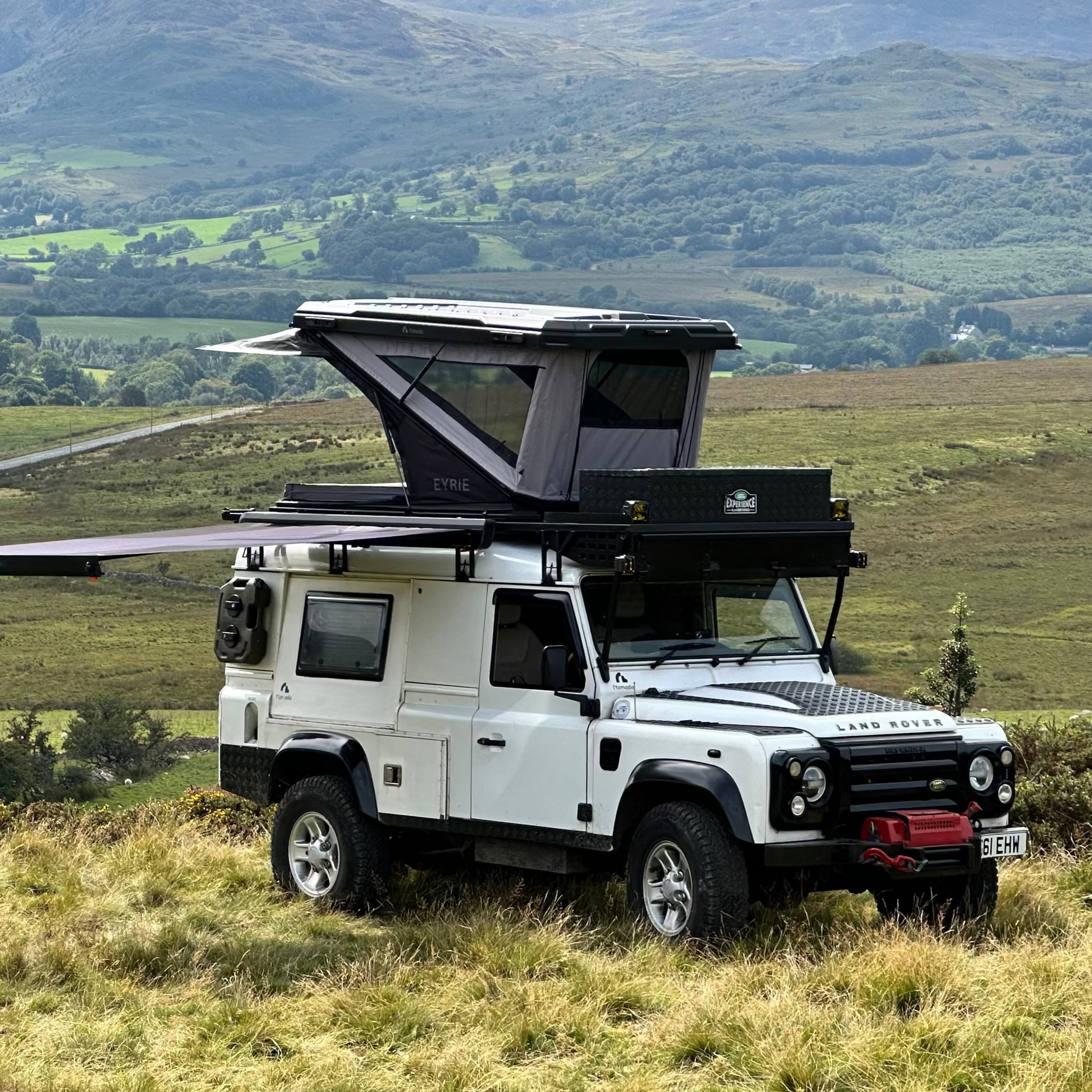 EYRIE Rooftop Tent – Your Elevated Escape Above the Road