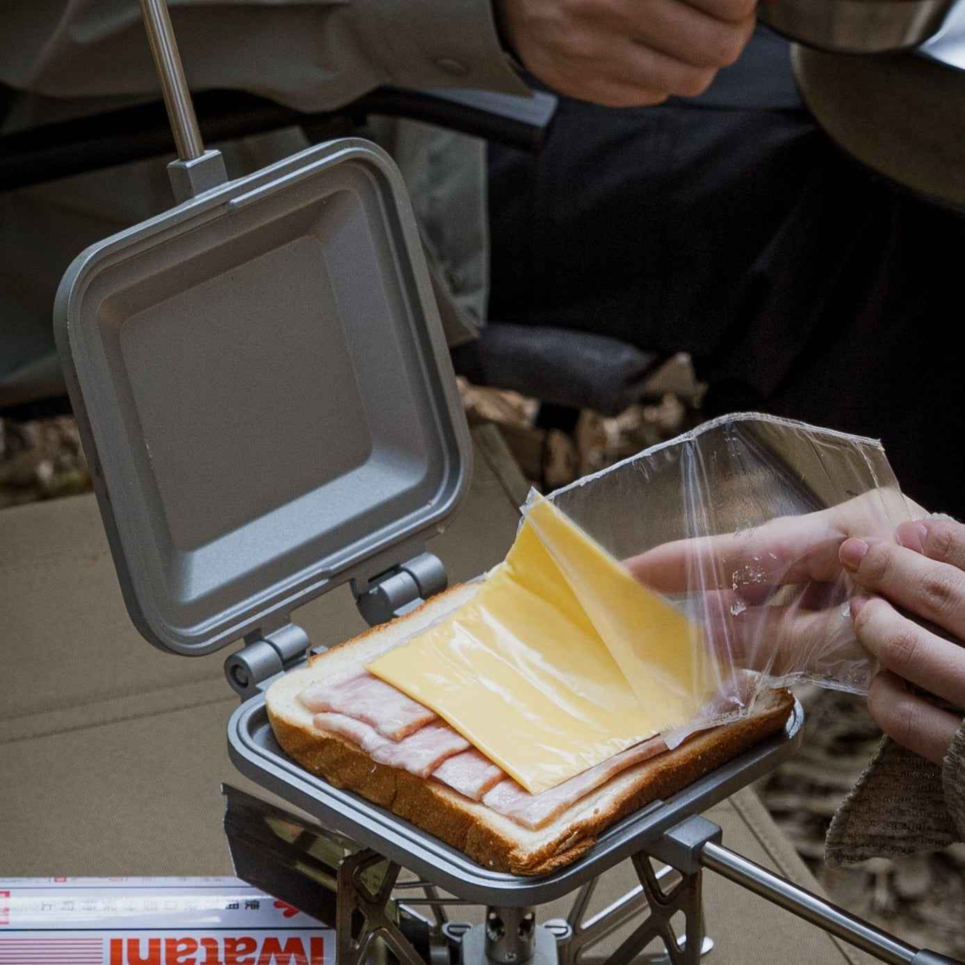 Multi-Purpose Frying Pan for Perfect Sandwiches and More