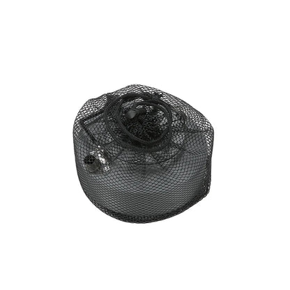Nomadia 0.8l fast boil camping kettle for gas stove in a mesh bag - portable lightweight small camping kettle - campervan kettle - kettle with carrying bag