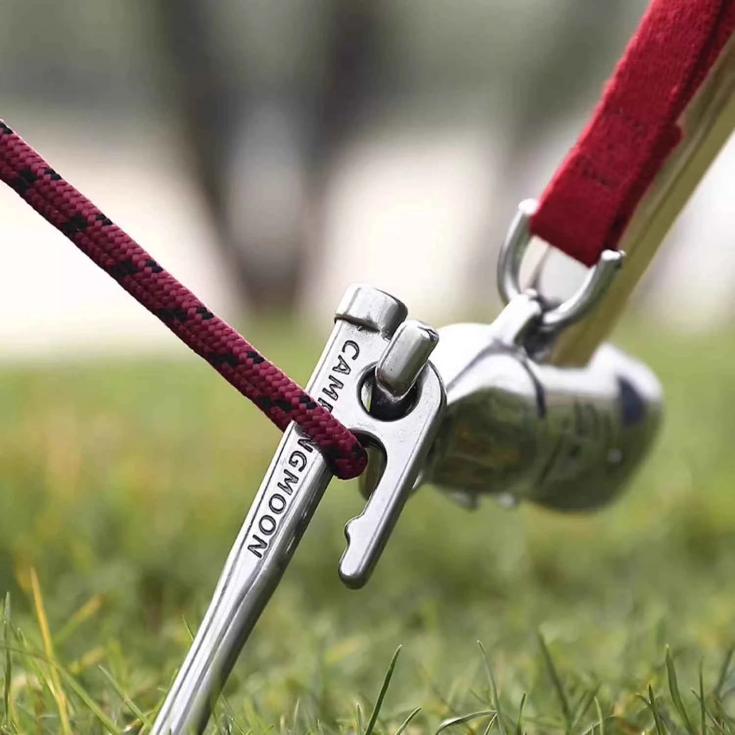 Camping Hammer for Tent Setup and Ground Stakes - Durable and Versatile Tool