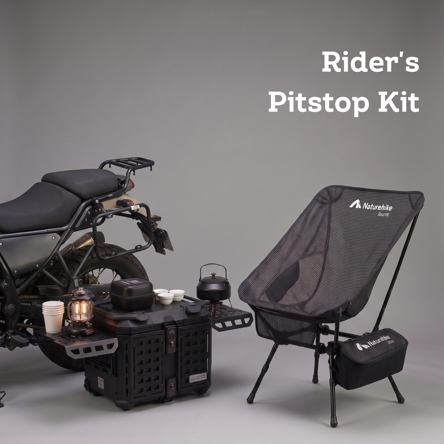 ArmorFold 45 Top Box + XLite Chair