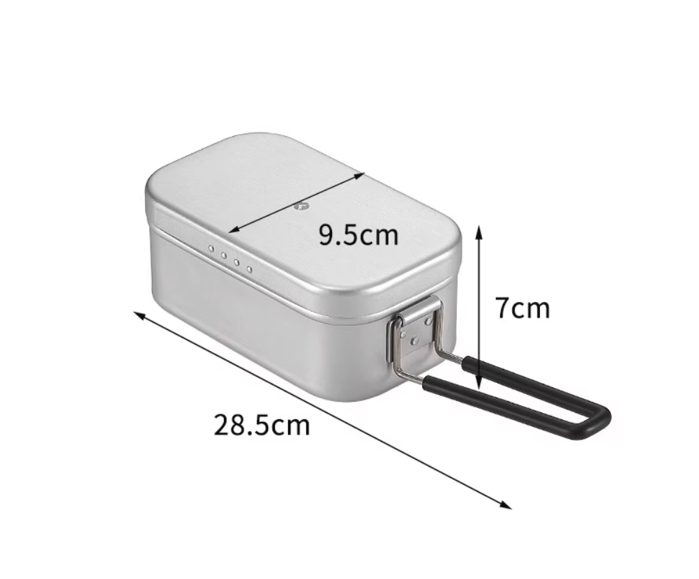 Outdoor Aluminium Lunch Box