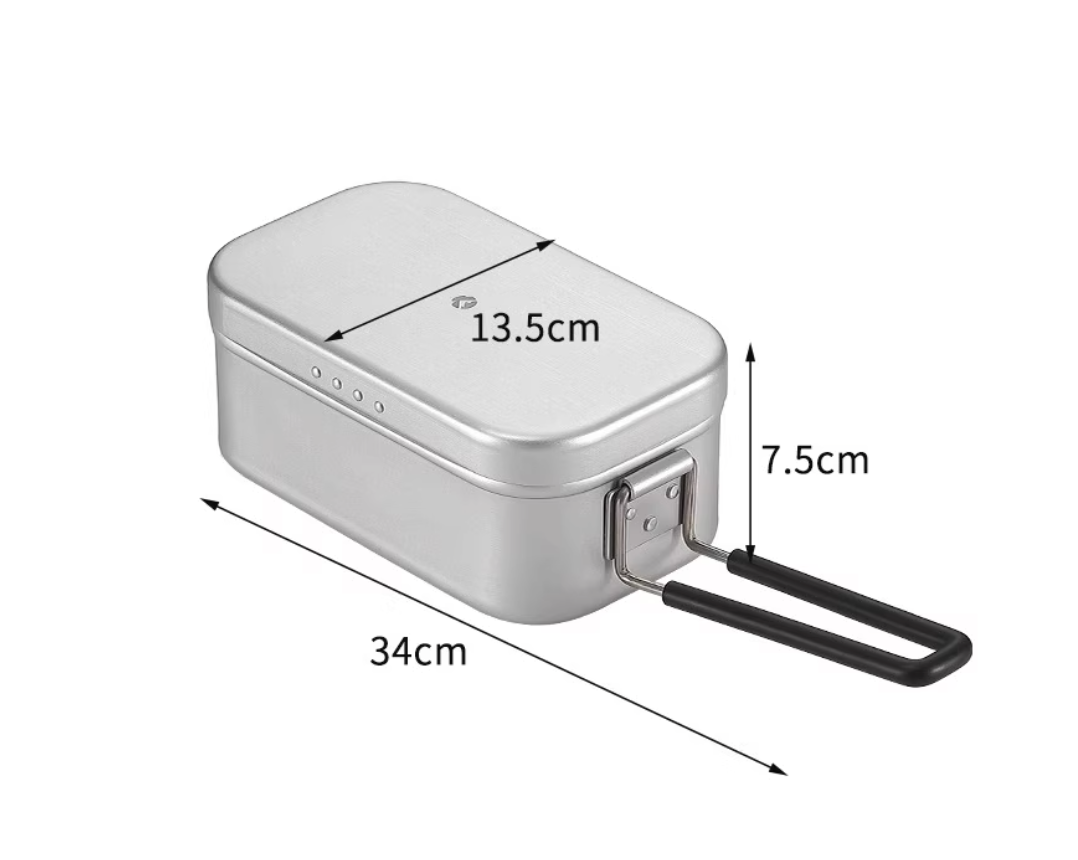 Outdoor Aluminium Lunch Box