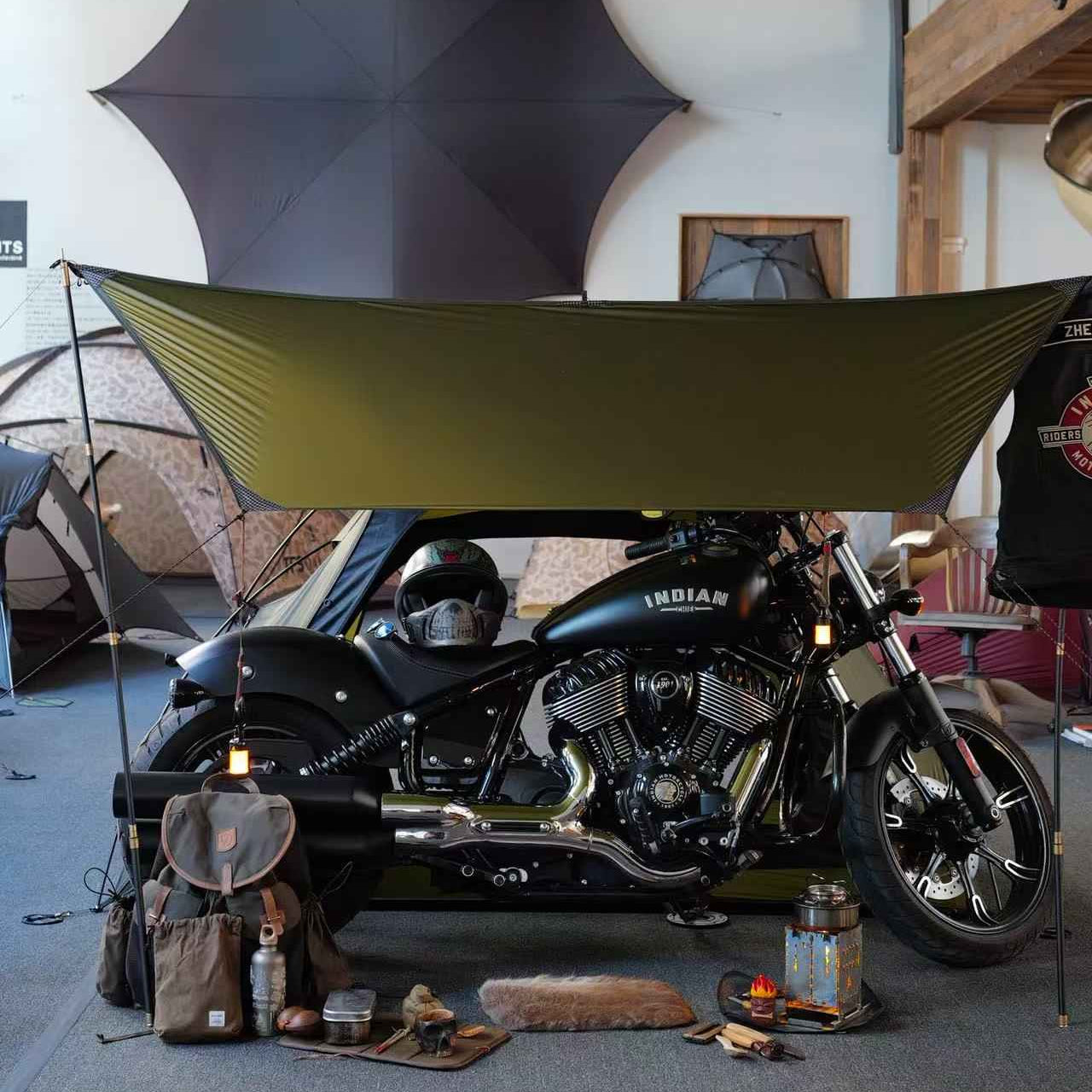 Motorcycle Tent
