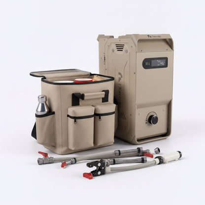 ThermoFlow Portable Camping Shower | Instant Heat