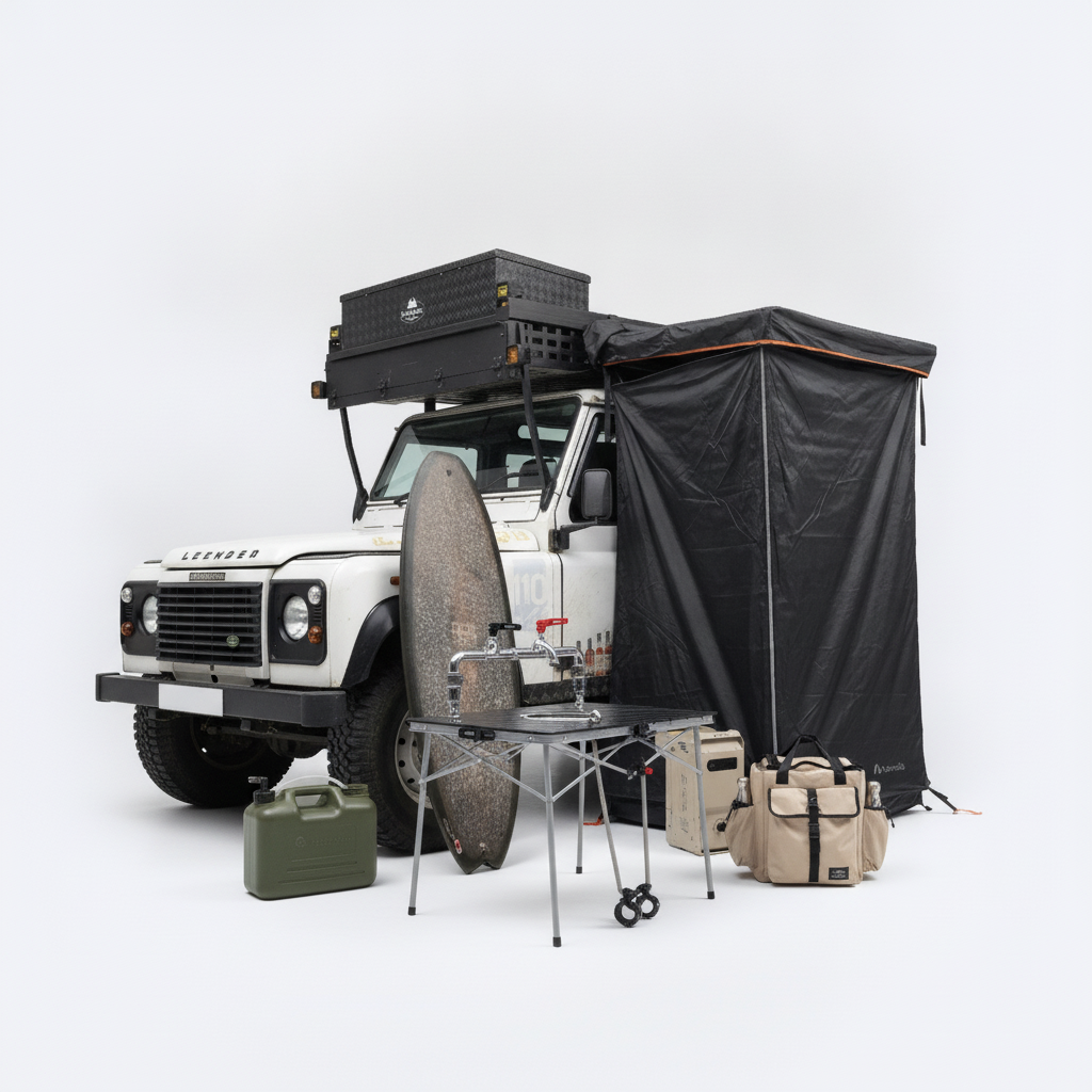 ThermoFlow Portable Camping Shower | Instant Heat